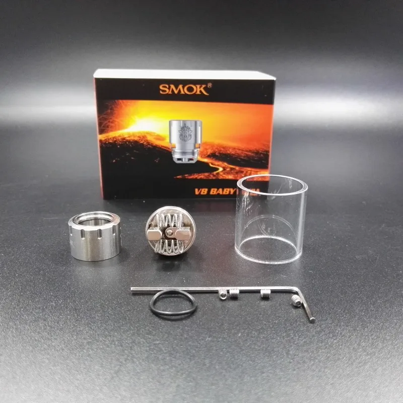 Оригинальный SMOK Vape аксессуары TFV8 Детские RBA 0.35OHM двойные катушки облако ядро