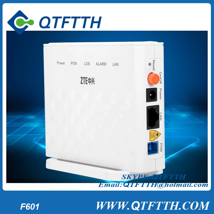 Новый Оригинальный ZTE ZXA10 F601 FTTH ОНТ GPON ONU Модем|onu modem|zxa10 f601gpon ont |