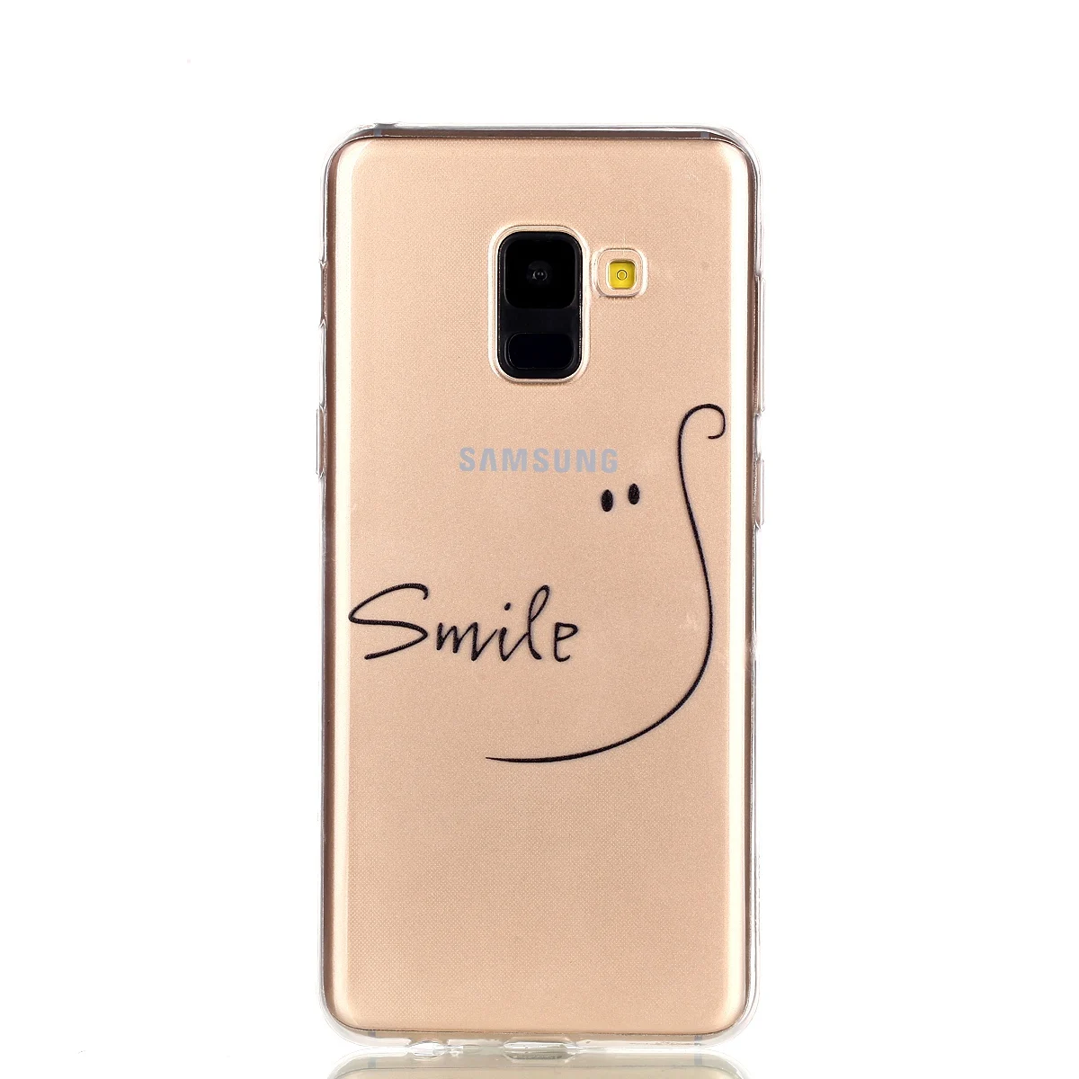 Чехол для Samsung Galaxy A8 2018 A530 A530F Чехлы мобильных телефонов A 8 530 530F Мягкий ТПУ