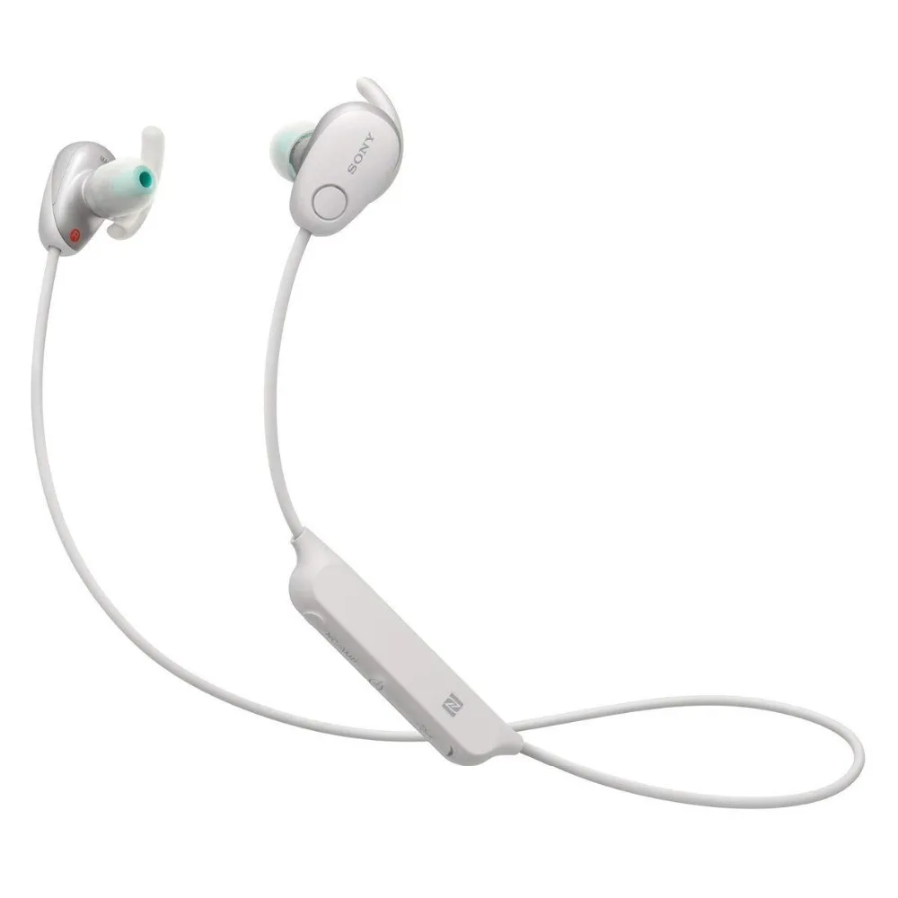 SONY WI-SP600N Беспроводные спортивные наушники с шумоподавлением с микрофоном, NFC водонепроницаемые наушники