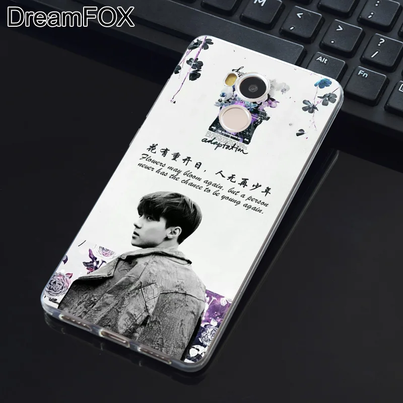 DREAMFOX M097 Exo Kpop Lucky One Мягкий силиконовый чехол из ТПУ для Xiaomi Redmi Note 3 4 4X5 5A 6 7 Pro Global |