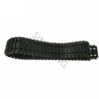 tracks plastic caterpillar crawler chain conveyor belt for robot tank chassis engineering plastic tracks