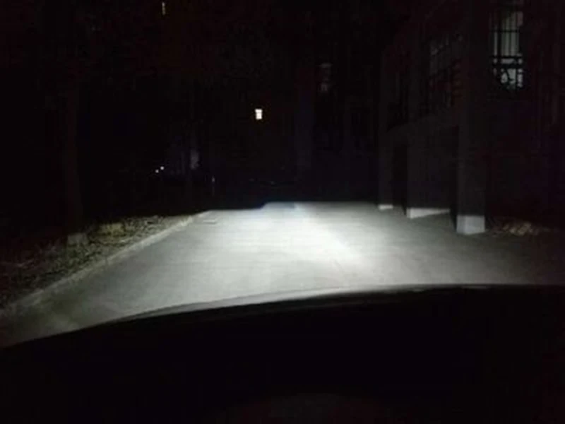 Автомобильный мигающий супер яркий H7 комплект Автомобильных СВЕТОДИОДНЫХ Фар H4