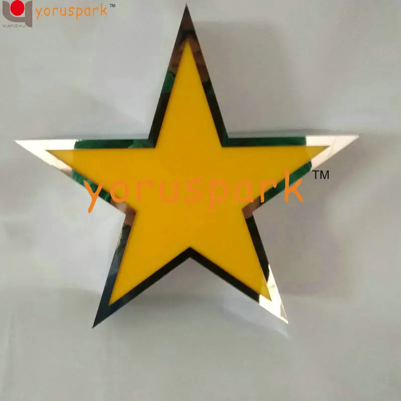 

Outdoor yangyu sign high brightness illuminated front light acrylic led letters shop signage