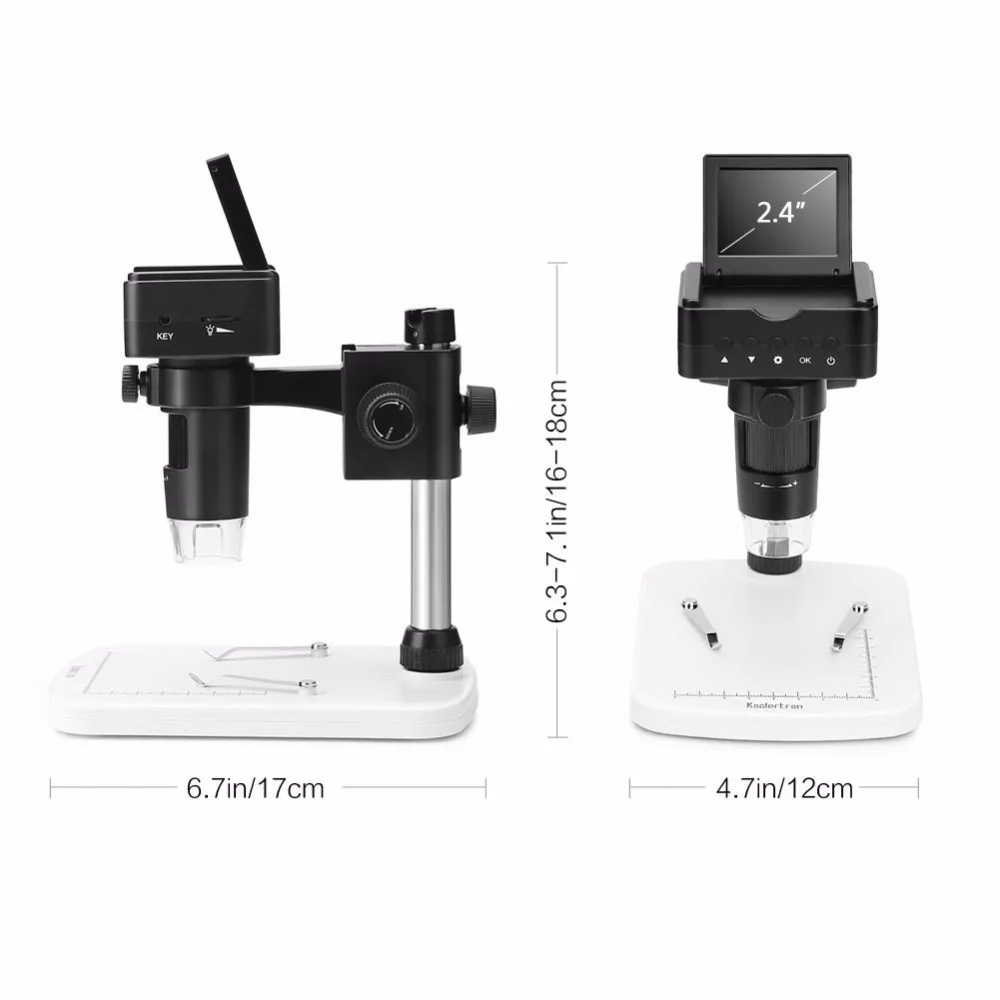 AOMEKIE 1080P HDMI/AV/USB цифровой микроскоп зум 20 220X с регулируемой подставкой и 6