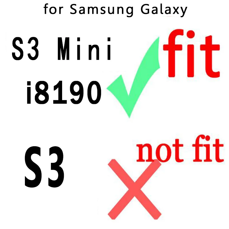 Мягкий силиконовый чехол для телефона Samsung Galaxy S3 Mini /S3Mini чехлы i8200 черные
