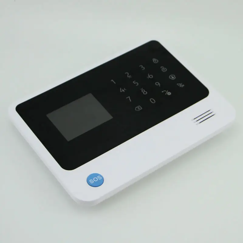 Customerized DIY Wi Fi GSM сигнализация дома G90B черный цвет с животным ПИР датчик дыма и RFID