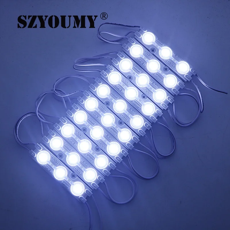 SZYOUMY DC12V 5730 SMD 3 светодиодный модуль впрыска жесткая полоса свет лампы