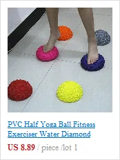Inflatable Half Yoga Ball Exercise Fitness Equipment Balance Training Board Point Massage Ball Board for Children Dropshipping