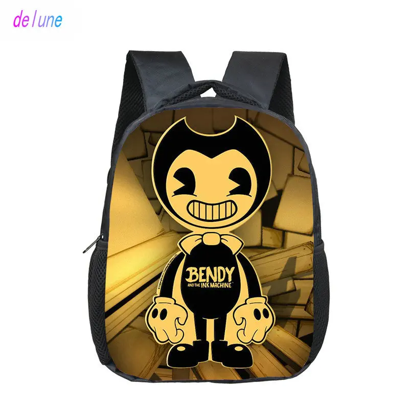 Рюкзак Bendy and The Ink Machine для детей 12 дюймов школьные сумки мальчиков и девочек