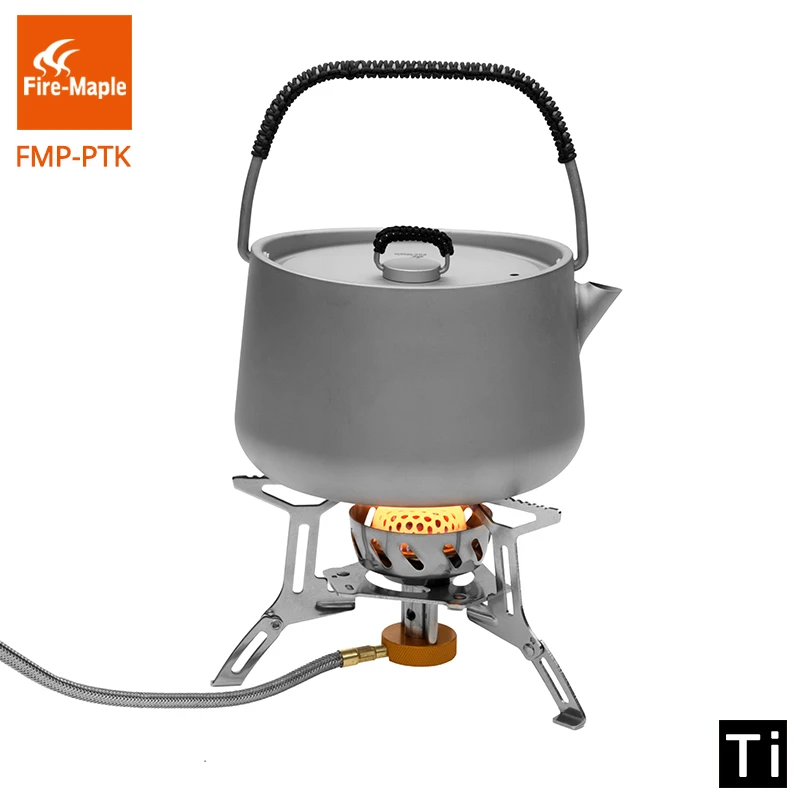 

Fire Maple Bore Titanium Kettle Traditional Chinese Style Teapot ISPO Award Gold Winner Ultralight Teaware for Outdoor Camping