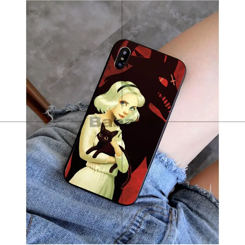 A6 Babaite Chilling adventures of Sabrina TPU Мягкий силиконовый черный чехол для iPhone X XS MAX 6 6s 7 7 plus 8 8 Plus 5 5S SE XR - Цвет: A6