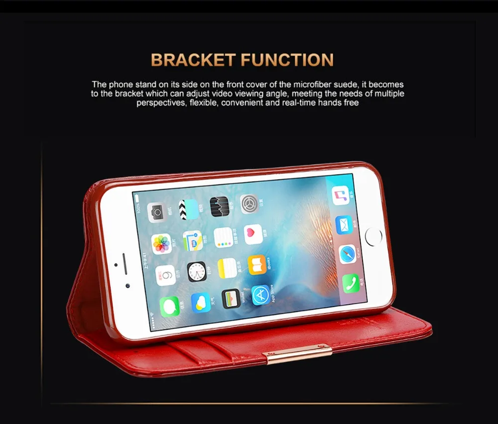 Натуральная кожа, чехол для iPhone 5 5S se, флип-бумажник, подставка с отделением для карт, чехол для телефона, для iPhone 6S 7 8 Plus X Xs XR Xs Max, чехол