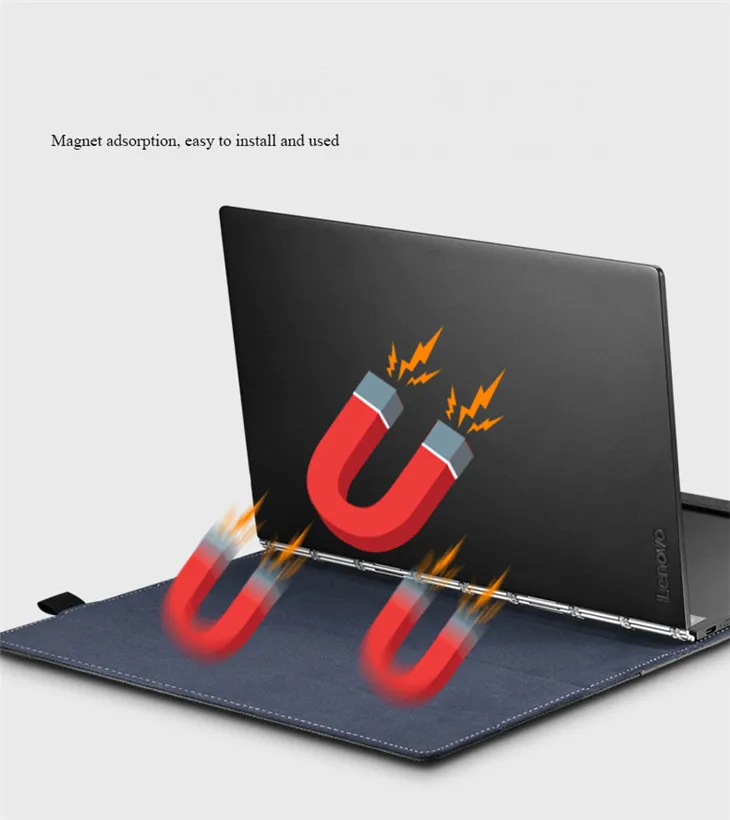 Чехол для планшета, ноутбука lenovo Yoga Book, 10,1 дюймов, чехол из искусственной кожи, защитный чехол для lenovo Yogabook, протектор