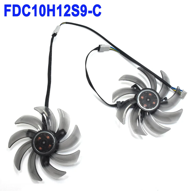 GTX 1070 TI 87 мм GA91S2U GA91S2H FDC10H12S9-C охлаждающий вентилятор GPU для Palit GeForce GTX 1060 GTX 1080 GTX1070 Ti 8G Двойная видеокарта - Цвет лезвия: FDC10H12S9-C