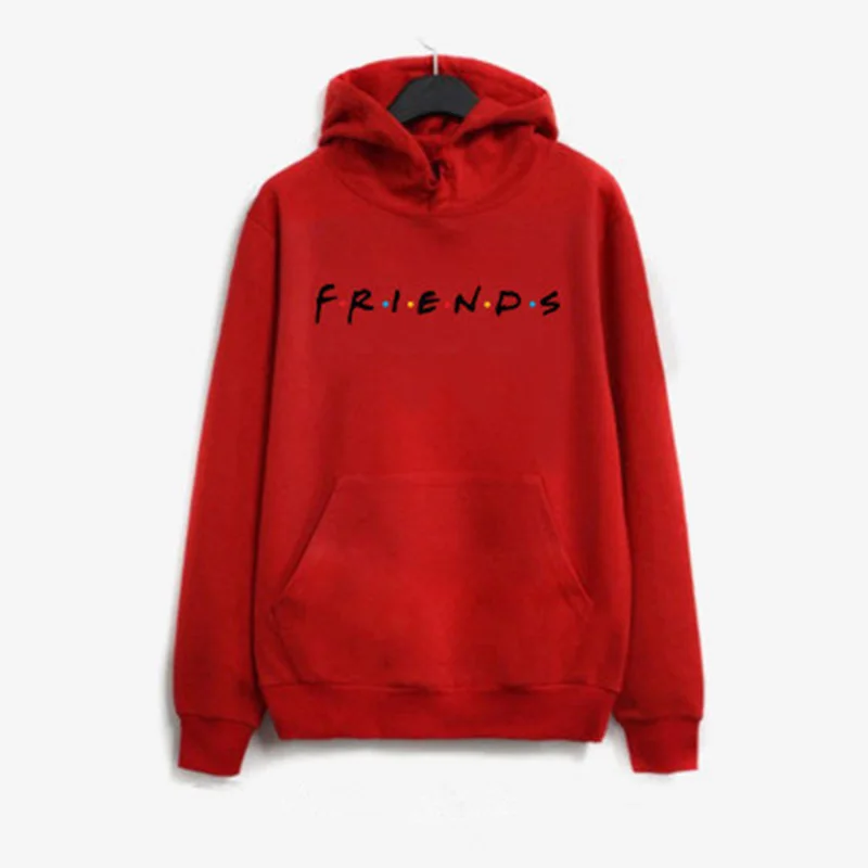 Dswaenhd/2018 зимний флисовый пуловер с надписью Friend повседневный свободный свитер для