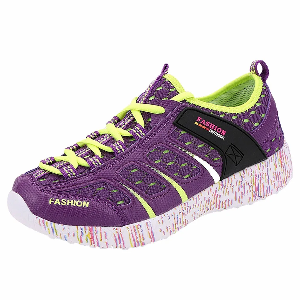 Фиолетовый Tenis feminino/; женская обувь для тенниса; женская спортивная обувь высокого качества; женские удобные дышащие кроссовки без застежки;# g4 - Цвет: Фиолетовый