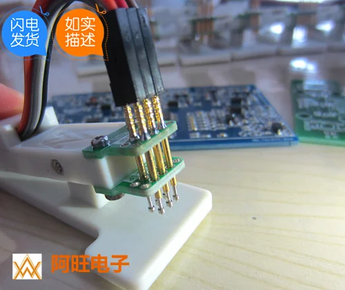 Прибор для отладки и загрузки пружинных игл 2 54 мм 3 P Двухрядный STM32 STC
