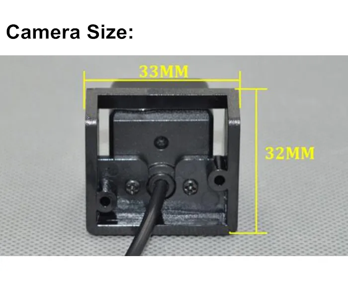 Автомобильная камера заднего вида с CCD ночным видением для Ssangyong New Actyon Korando 4 3