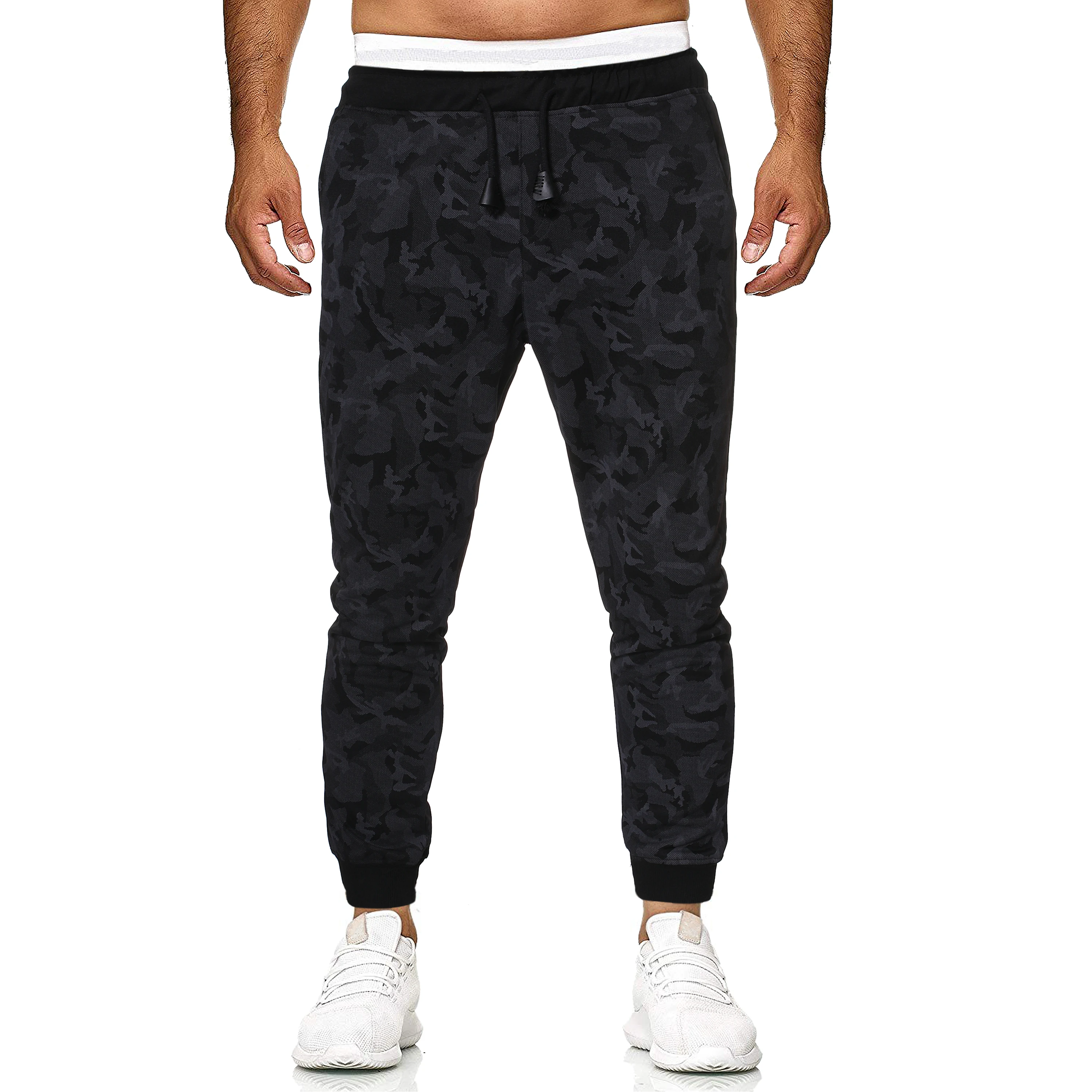 

Plus Size 4XL 5XL Streetwear Joggers Camouflage Harem Pants Men Casual Skinny Sweatpants Korean Style Workout Trousers XXXXXL