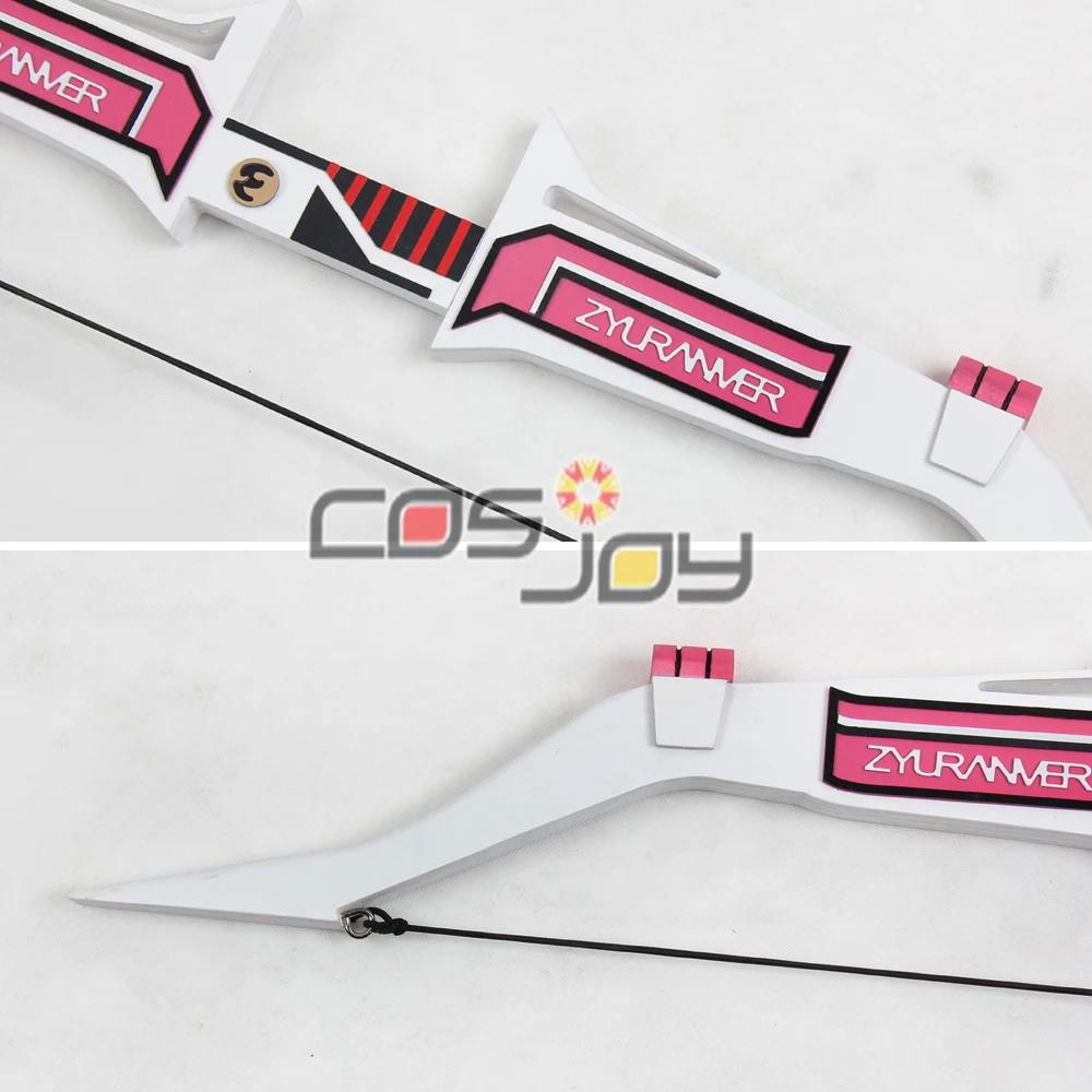 1060-Cosjoy 4" Розовый рейнджер реквизит косплея из ПВХ