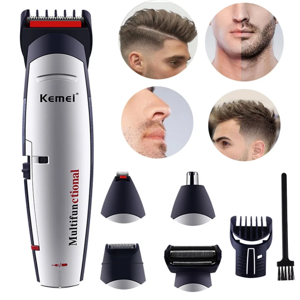 Kemei KM 560 5 в 1 портативная электрическая машинка для стрижки волос