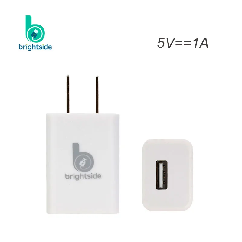 Brightside 5V1A USB Зарядное устройство стены путешествия для HUAWEI Xiaomi iPhone SE мобильного