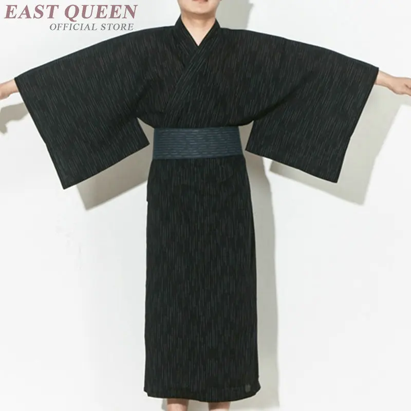 Традиционное японское кимоно одежда для мужчин yukata Мужская haori obi самурая воина