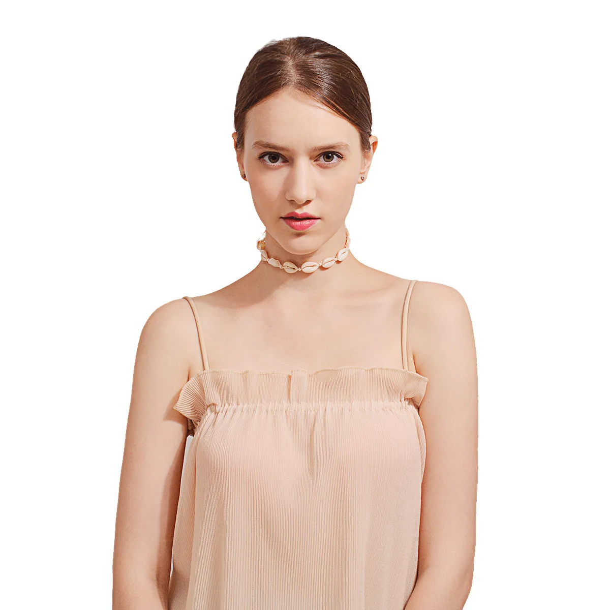 KingDeng Real Shell Necklace Clavicle Collar Smooth Polishing Jewelry Women Choker Initial 2019 Fashion | Украшения и аксессуары