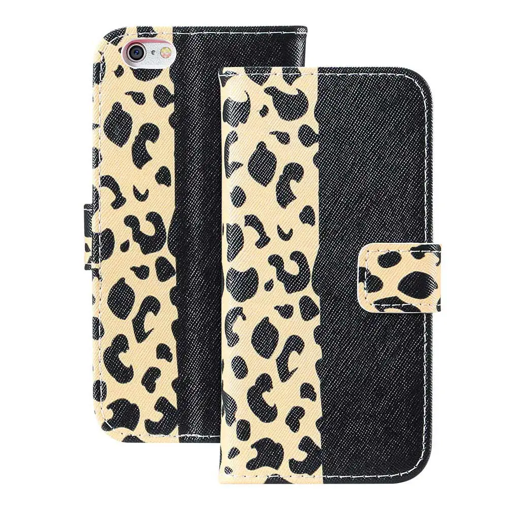 KISSCASE кожаный чехол леопардового окраса для samsung Galaxy S10E S10 S9 S8 Plus Note 8 9 Флип Чехол-Бумажник для телефона с отделениями для карт чехол для samsung A9 A8 A7 чехол на самсунг а7 a8 a5