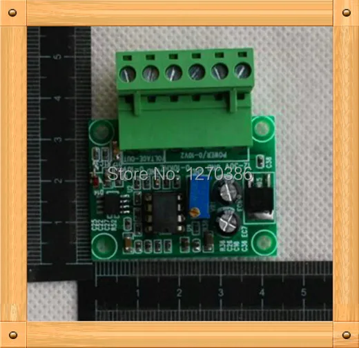 

Free Shipping!!! 5pcs F / V converter module / frequency converting 0-10V/5V voltage / digital to analog / inverter module
