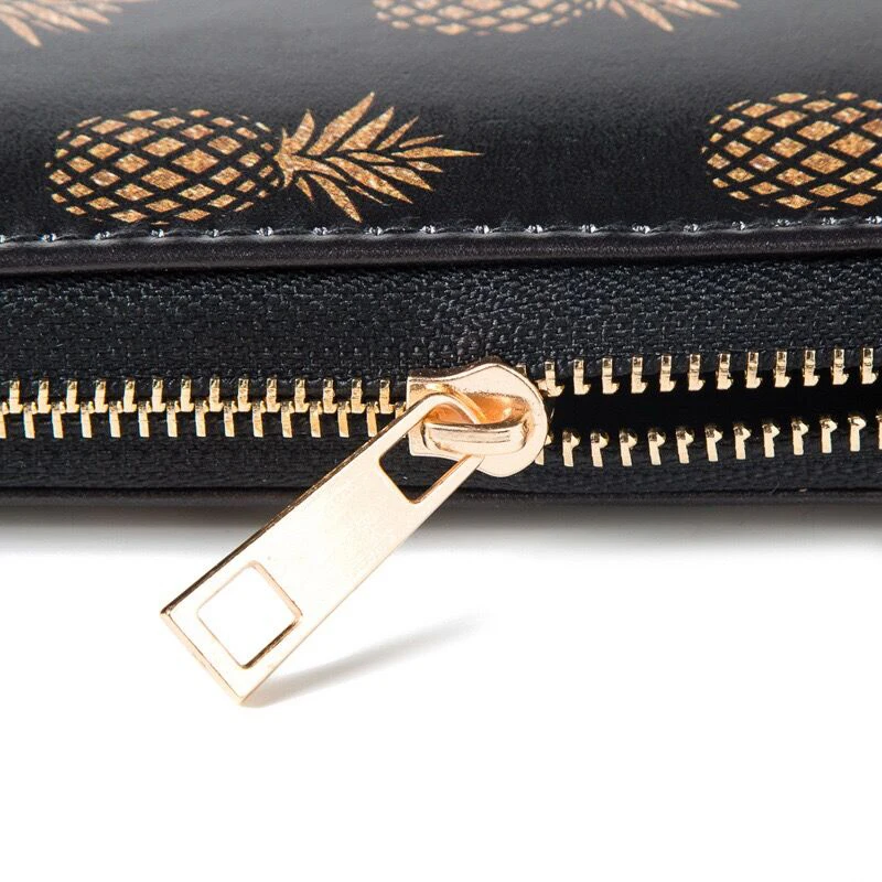 Фламинго единороги кошельки ананас Зебра животных принты женские длинные Мода