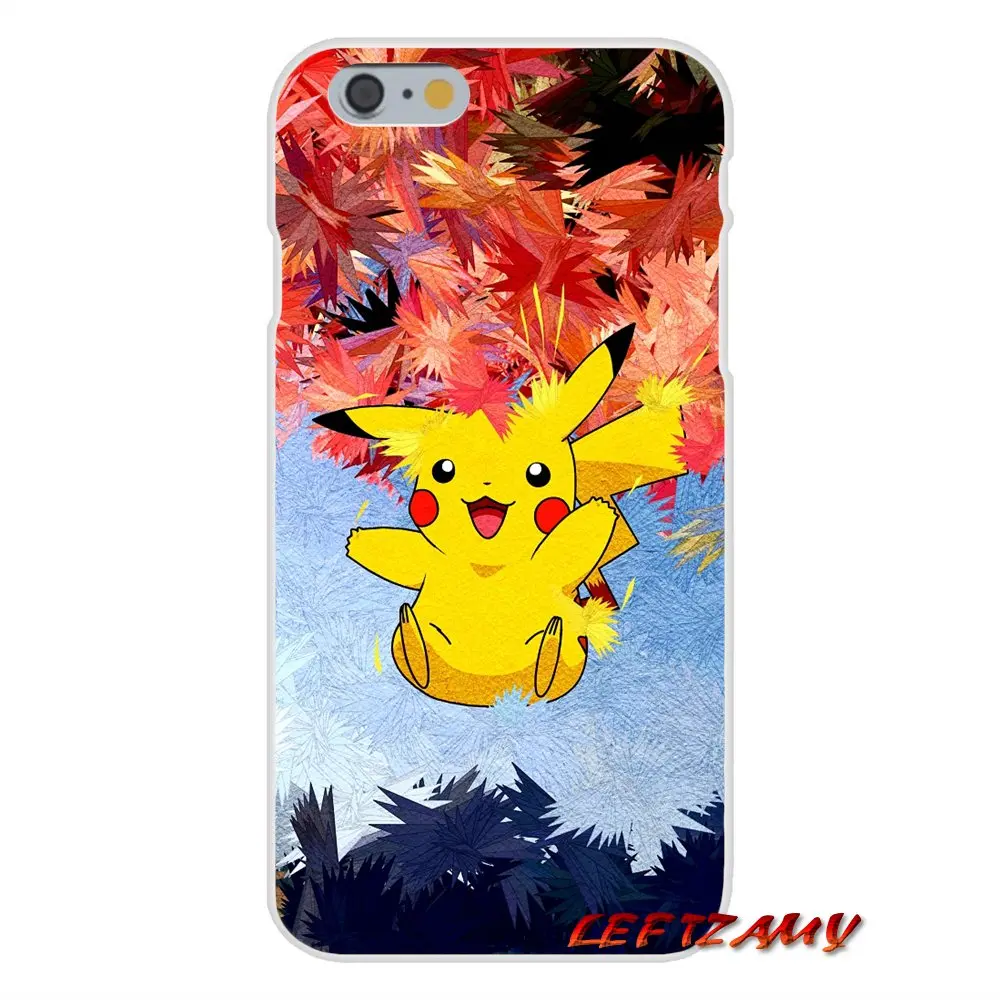 Для iPhone X XR XS MAX 4 4S 5 5S 5C SE 6 6S 7 8 Plus Аксессуары чехлы для телефонов Чехлы Pokemons