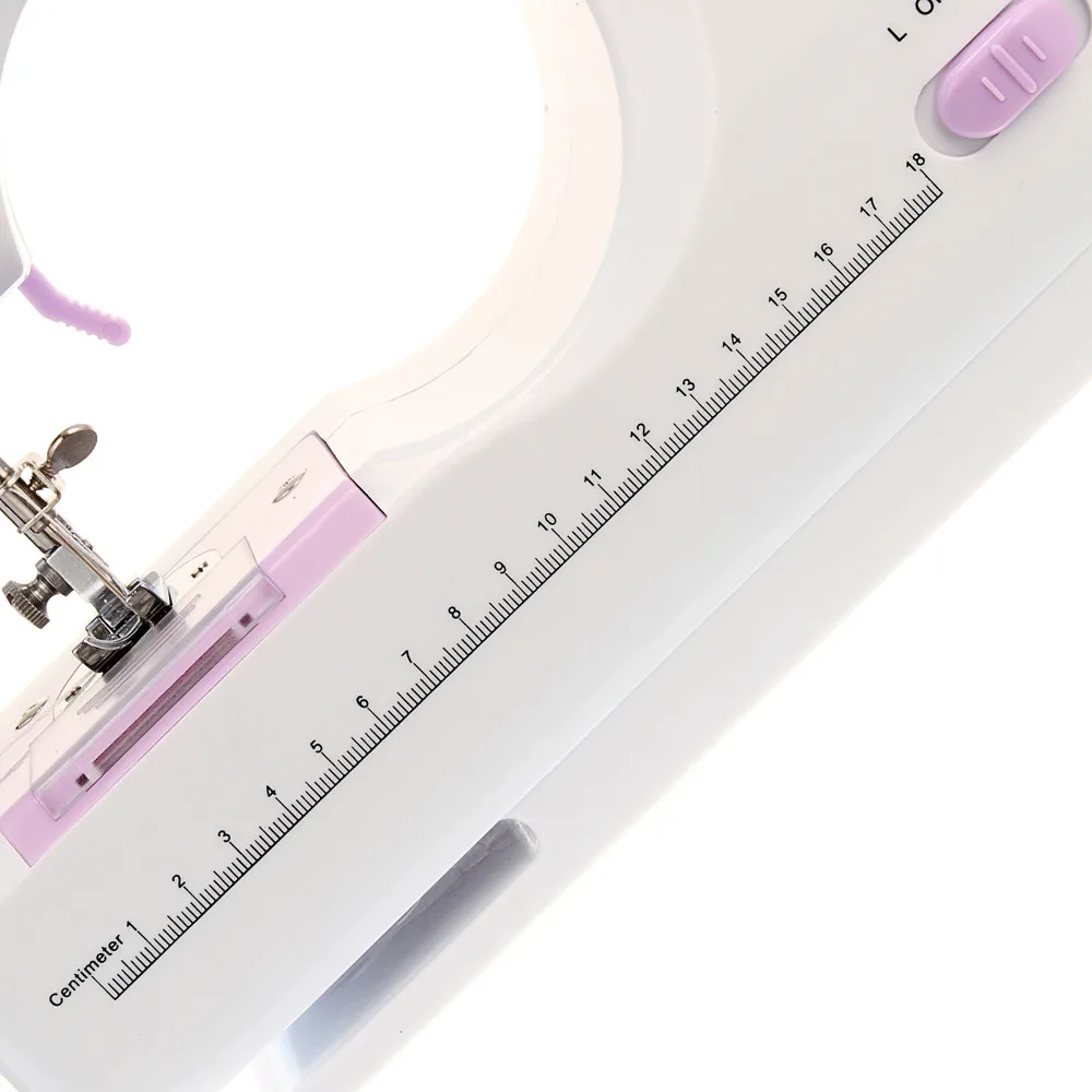 Российский продавец! Мини 12 стежков швейная машина бытовая многофункциональная