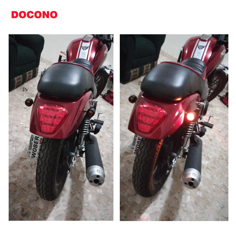 Аксессуары для Кафе Racer Chopper Bobber индисветильник поворота мотоцикла|accessories