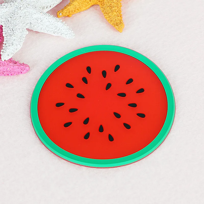 1 шт. подставка под горячую чашку 7 видов фруктов|Коврики и подложки| |