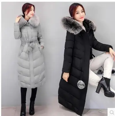 2016 новая весенняя куртка женская зимняя одежда теплая верхняя с хлопковой