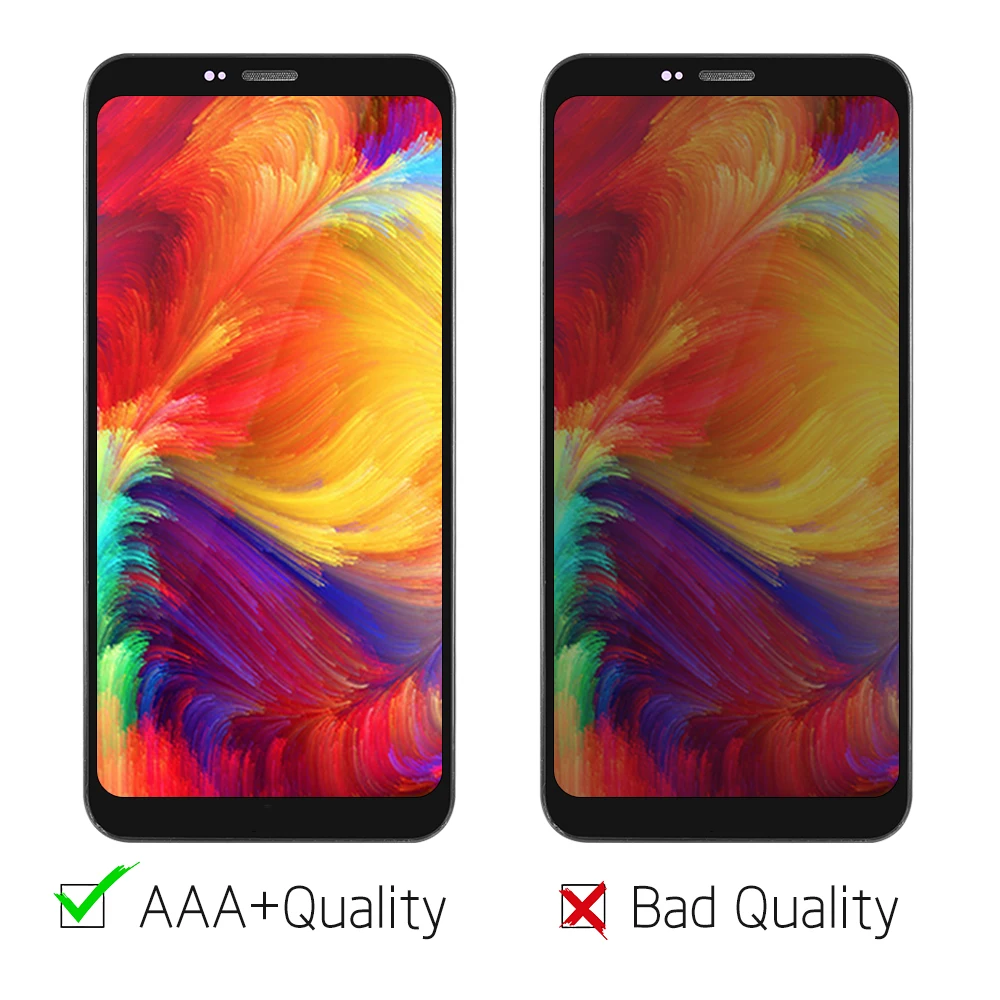 5 ''оригинал для LG Q6 M700 M700A US700 M700H M703 M700Y ЖК дисплей + кодирующий преобразователь