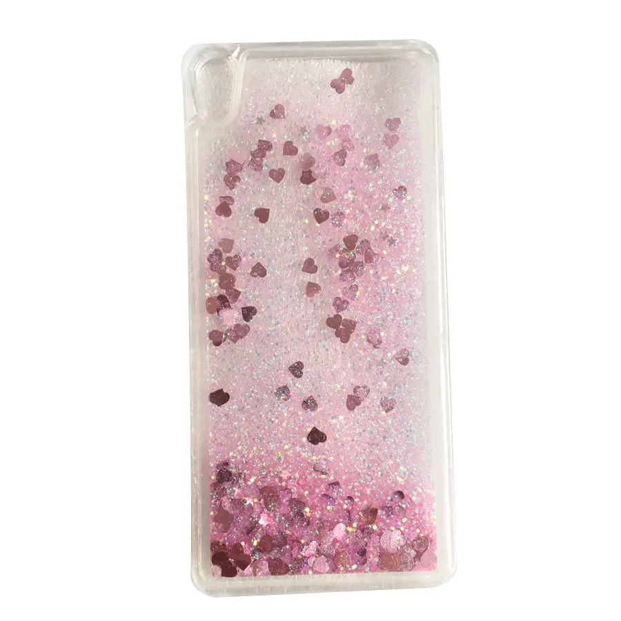 Жидкий чехол на СПС чехол для sony Xperia XA для Coque sony XA1/XZ1 чехол для телефона s F3112 F3113 F3115 блестящая динамичная мягкая задняя крышка из ТПУ - Цвет: Pink