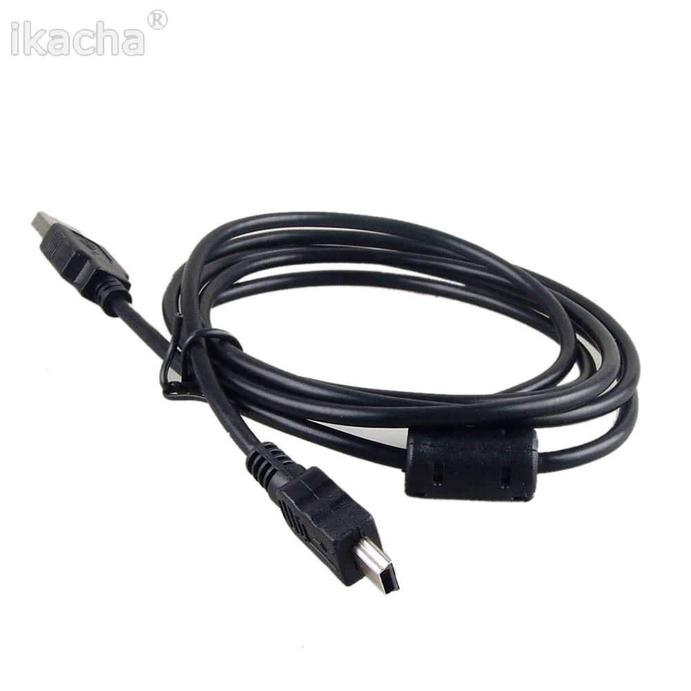 Кабель для зарядки и передачи данных Mini USB 2 0 кабель видео провод камеры Canon серия 1