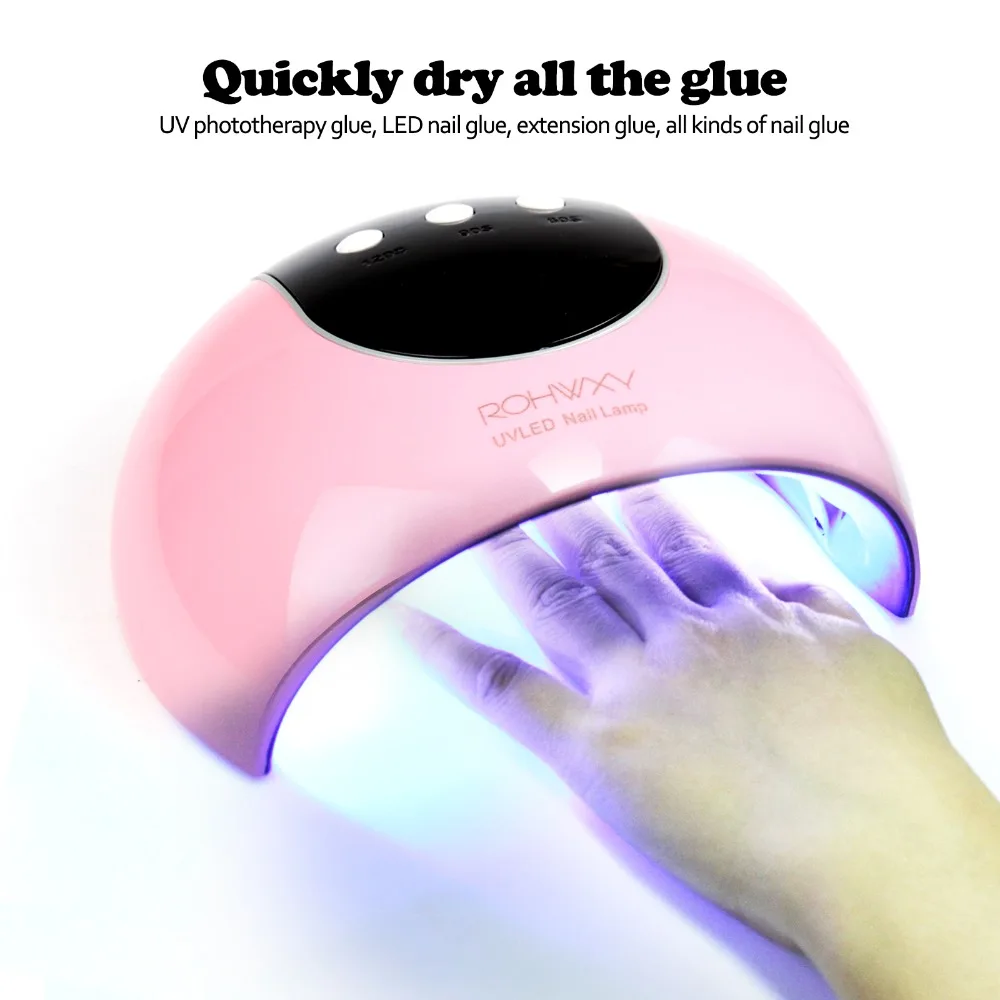 Anmas Rucci 24 Вт УФ светодиодная лампа для сушки ногтей всех типов гель 8 светодиодов