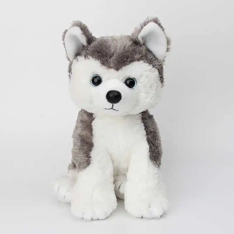 25CM Simulation husky plush toy Big Eyes Kawaii Puppy Dog Plush Toys Doll Stuffed Animal Cute Toy Kids | Игрушки и хобби