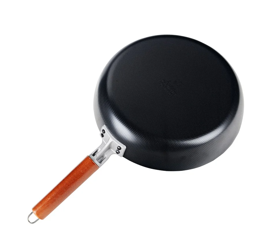 Сковорода/стейк из чистого железа без покрытия диаметр 30 см 1 шт.|chinese pans|frying panpan pan