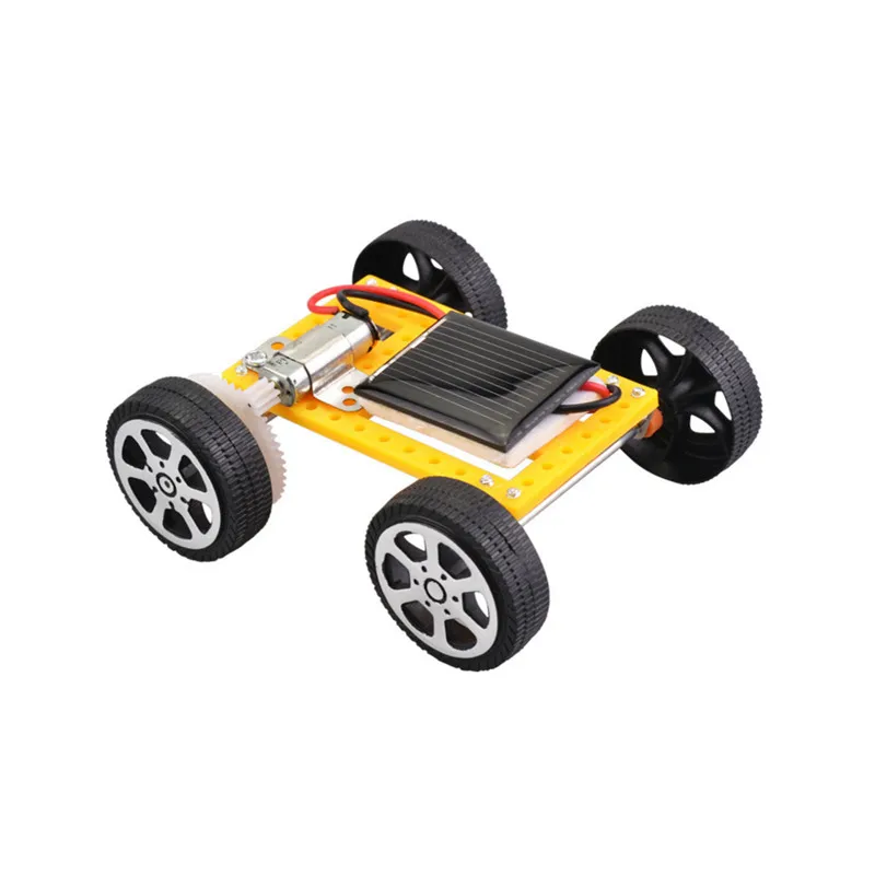 1 шт. мини игрушка на солнечных батареях DIY автомобильный комплект/солнечная
