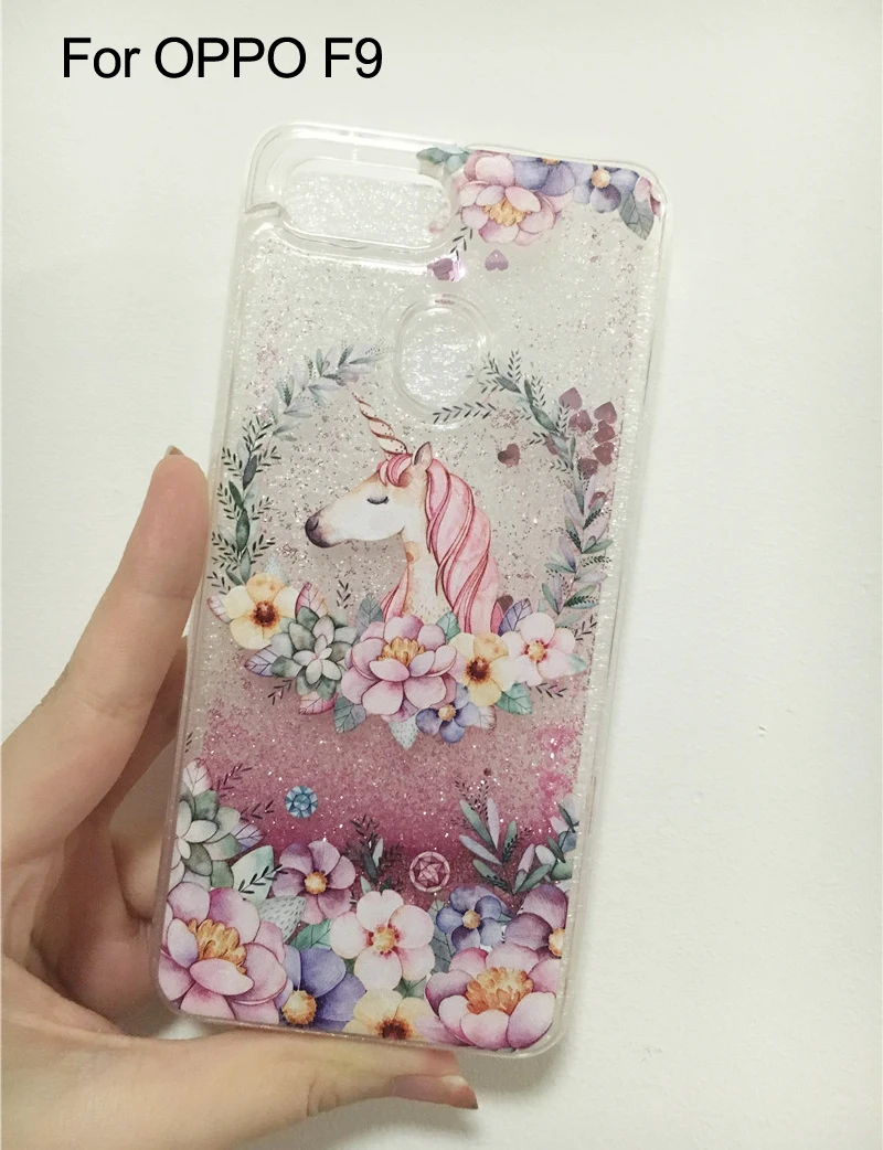 Милый чехол с единорогом и фламинго для OPPO F1S F3 F5 F7 F9 F11 Pro R9S R11S Plus R17 RX17 Pro Reno 10x zoom Realme 3 Pro