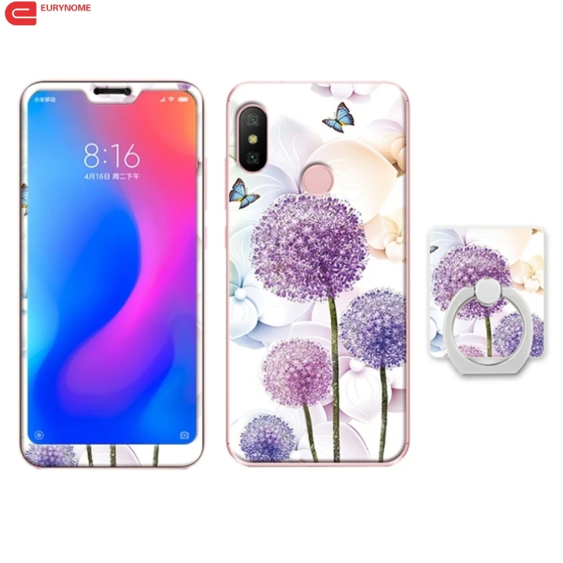 Чехол для Xiaomi Redmi 6 PRO Note 5 Pro Mi A2 lite защитная пленка из закаленного стекла