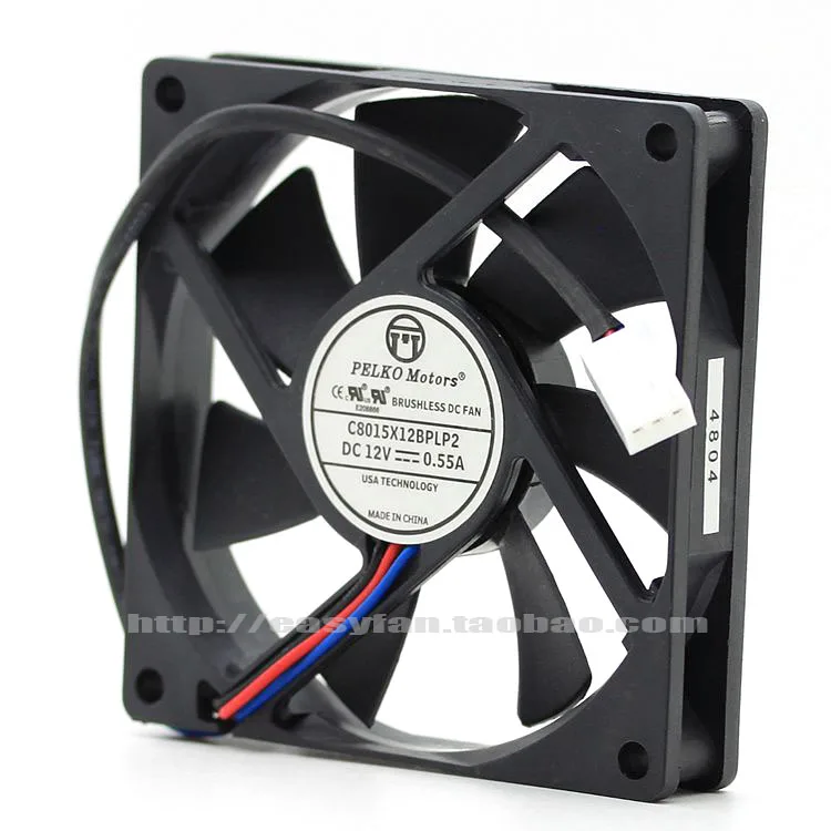 Новый для PELKO двигатели C8015X12BPLP2 8015 12 В 0.55A Вентилятор охлаждения|cooling fan|fan coolingpelko
