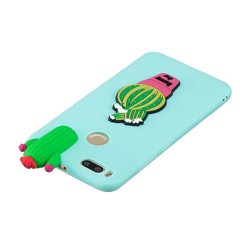 3D единорога панда кактус мягкий TPU чехол для Xiaomi mi A3 A1 A2 Lite Red mi 8 8A Note 8T Note 8 iPhone 7 6 Plus 5 iPad Pro 4, 8T 5A 6A 7A 4 4X Go S2