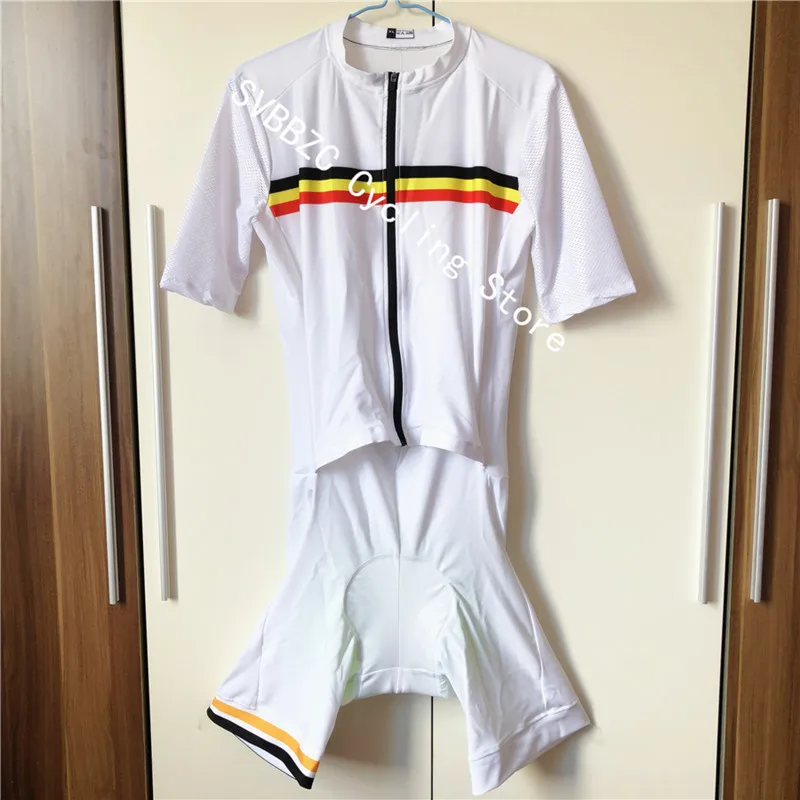 1-Pic Color Belgium PRO велокостюм набор мужской комбинезон триатлонный костюм Ropa Ciclismo Maillot Быстросохнущий короткий рукав Велоспорт Спортивная форма - Цвет: 1-Pic Color