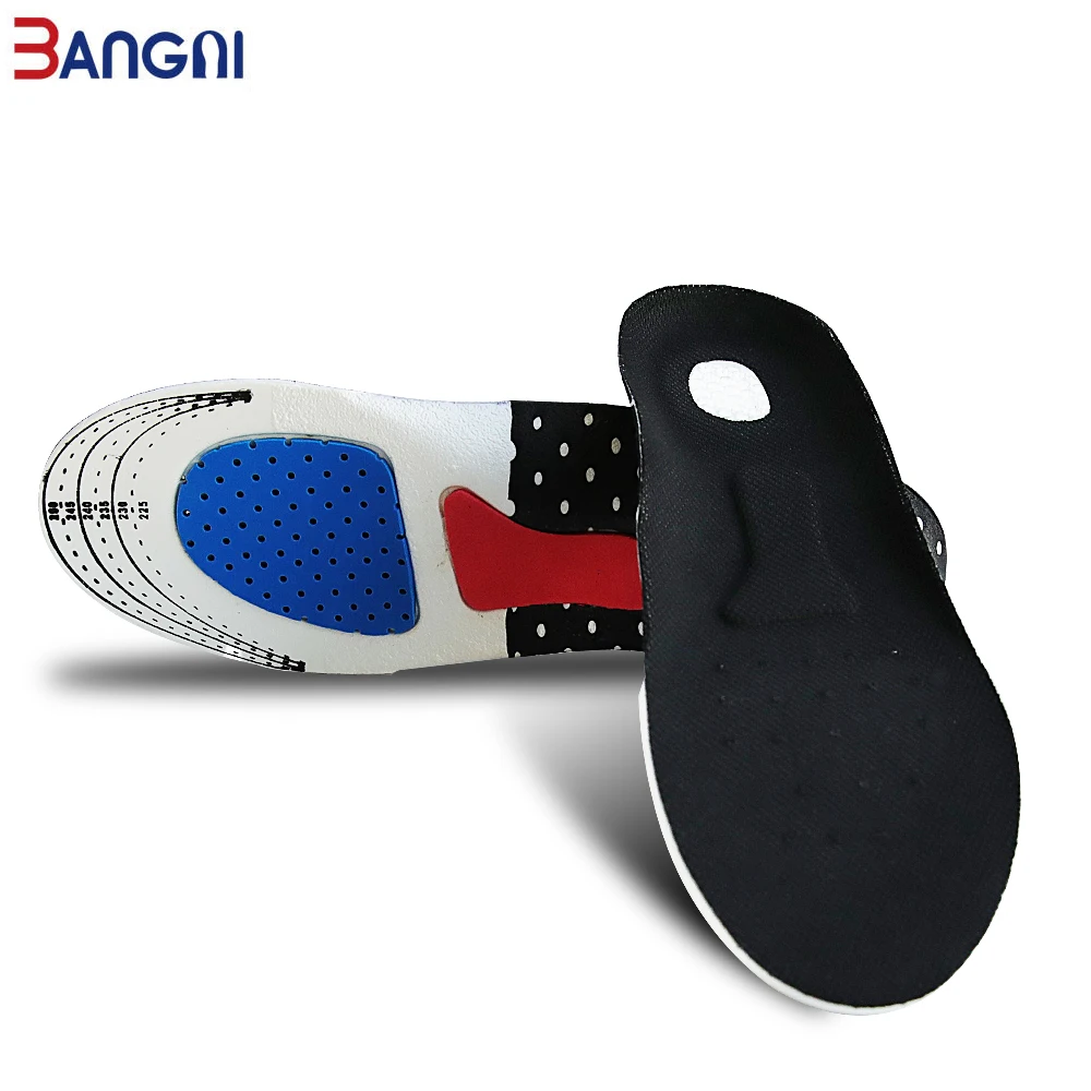 3ANGNI Orthopedic Insoles Orthotic Arch Support Flat Feet Pad Sport Basketball Gel Insert Cushion for Men Women Shoes Insoles